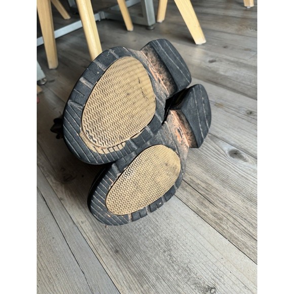 Roper Leather Boots Steel Toe / Heel Cushion
